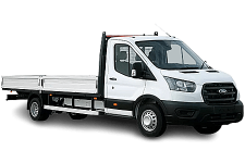Car Hire Fleet - Ford Transit Dropside Van - Van hire Fleet