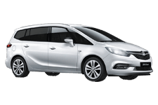 Car Hire Fleet - Vauxhall Zafira 7-Seater - Minibus hire Fleet